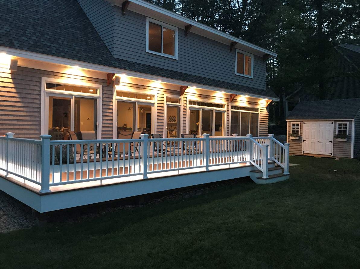 Sylvania LED Plug-in Outdoor Flex Light Strip Complete Lighting Kit 16.4 Inch, 3000K Bright White Color Temperature - 1 Pack - Image 4