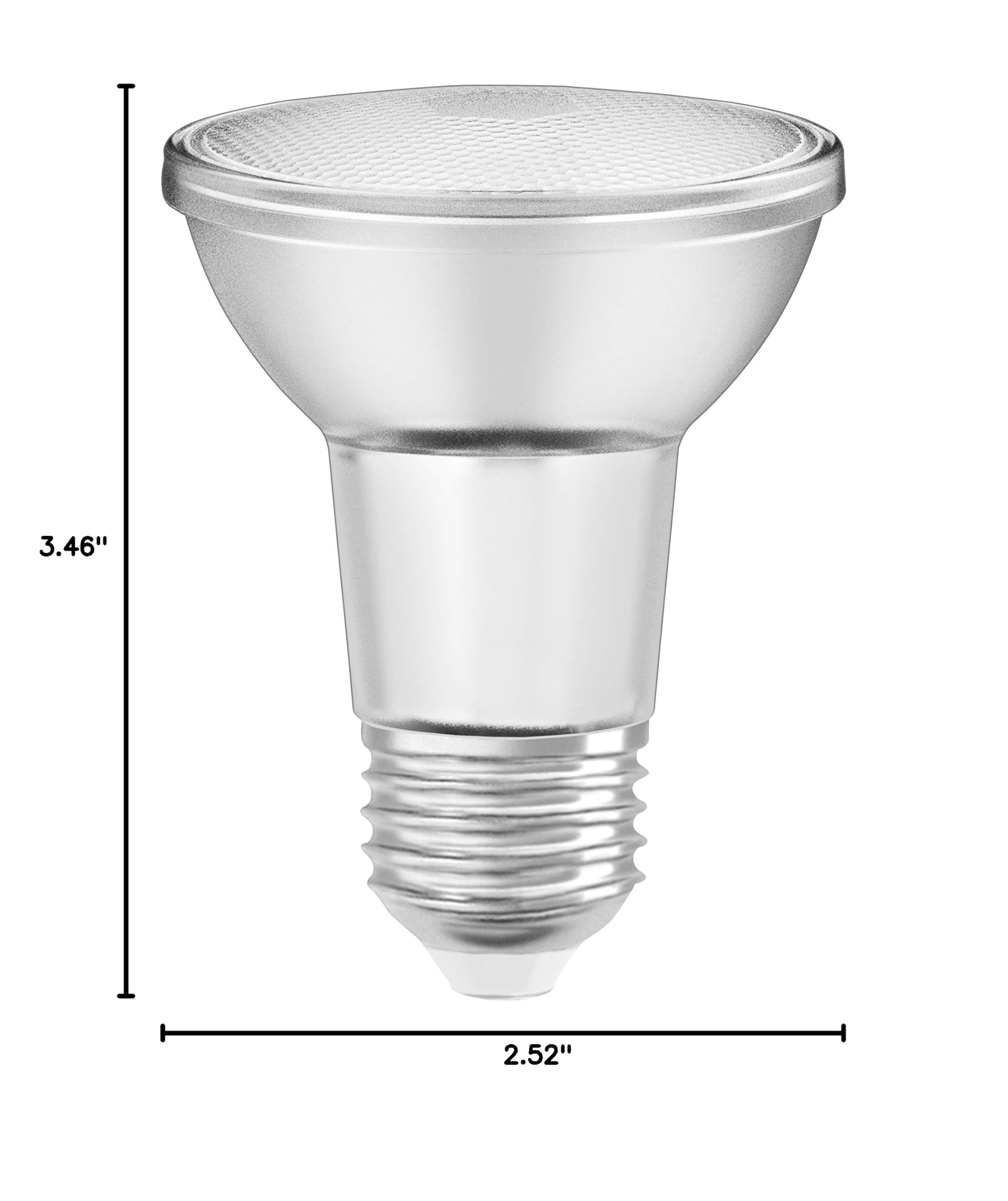 Sylvania LED TruWave Natural Series PAR20 Light Bulb, 50W Equivalent, Efficient 6W, Medium Base, Dimmable, 5000K, Daylight - 1 Pack (40921) - Image 9