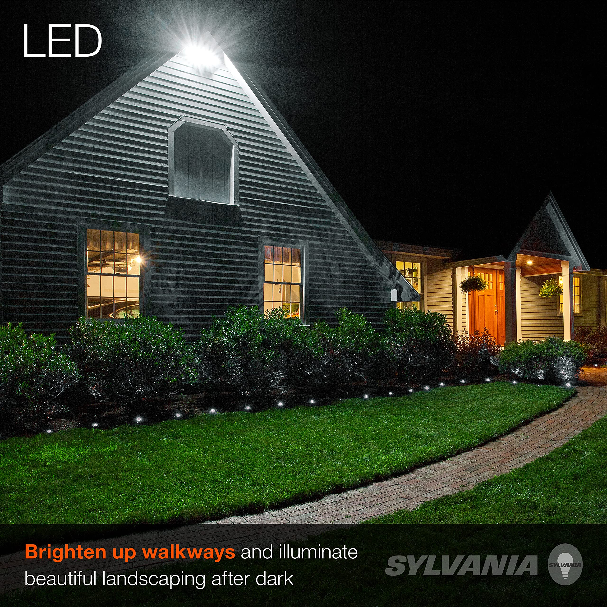 Sylvania PAR30LN Long Neck High Output Flood LED Light Bulb, 75W = 18W, Wet Rated, Dimmable, Medium Base, 1800 Lumens, 3000K Neutral White - 1 Pack (41731) - Image 3